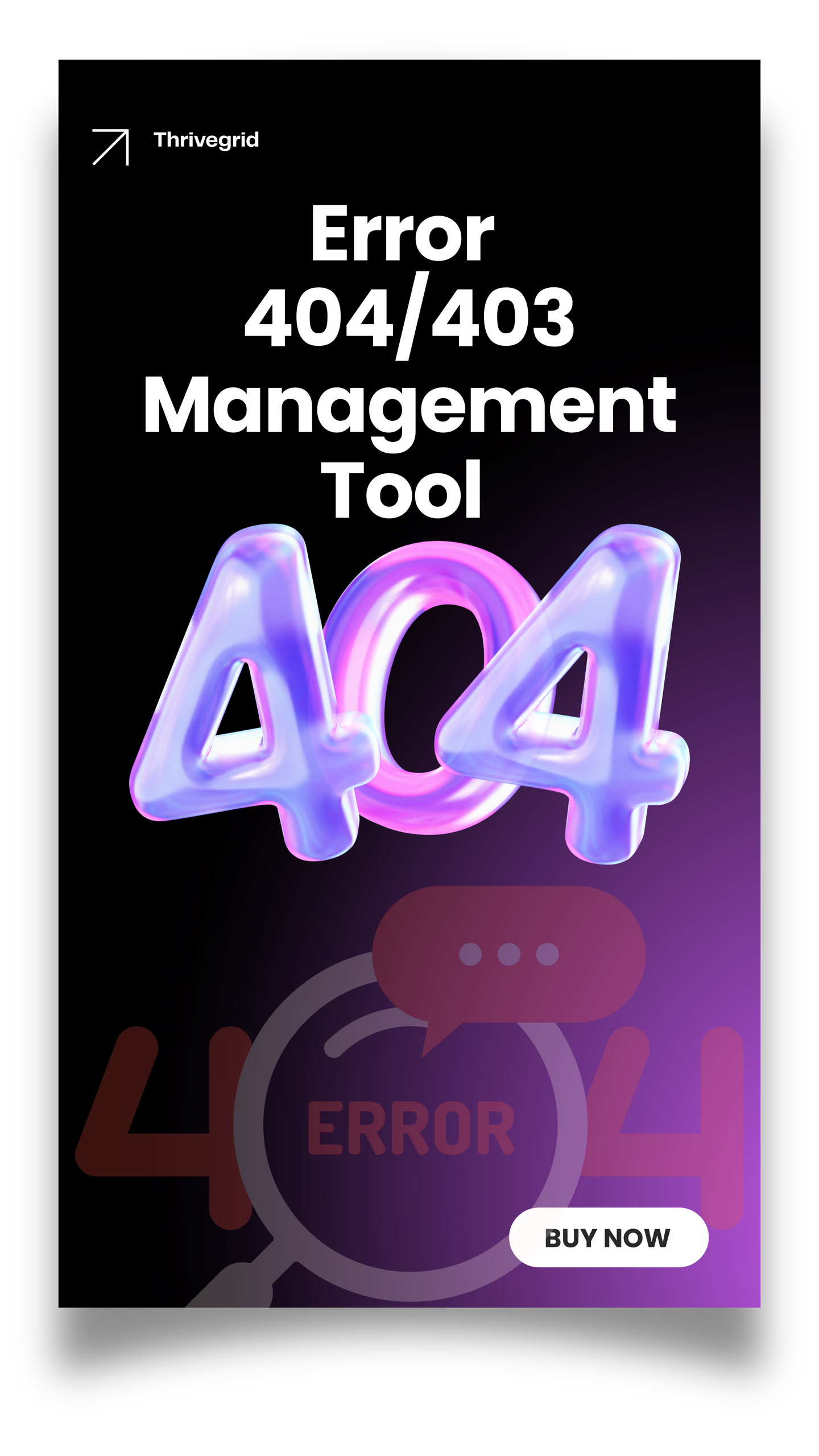 Error 404/403 Management Tool